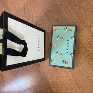 Gucci small Mickey Mouse box and bag
